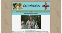 Desktop Screenshot of dulcecavaliers.com