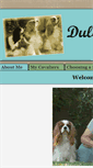 Mobile Screenshot of dulcecavaliers.com